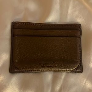 Tiffany & Co Leather Card Holder